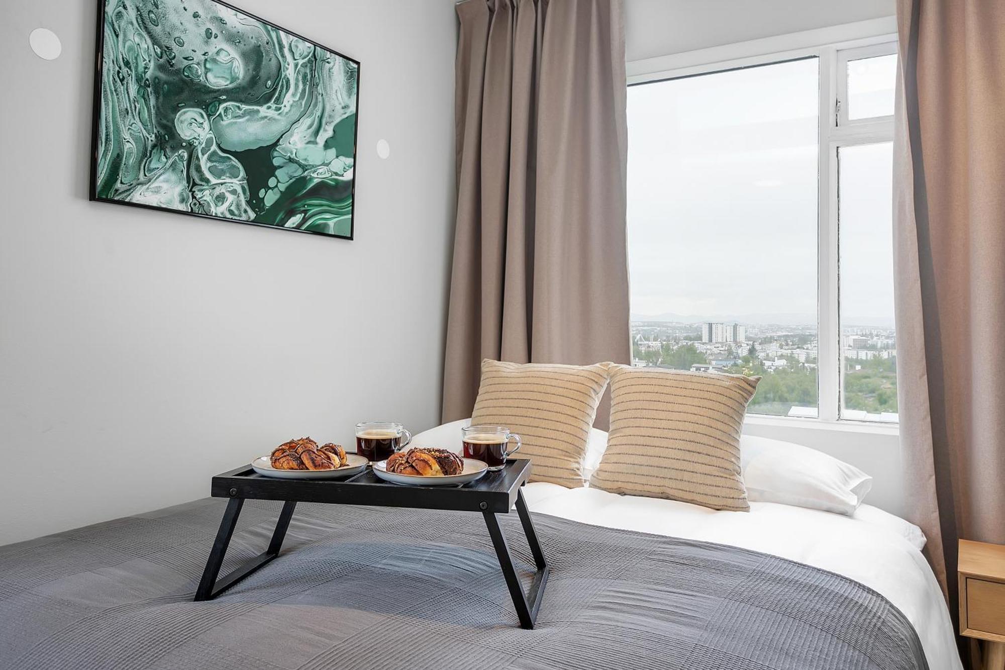 Charming Studio - Stunning Panorama View Рейкьявик Экстерьер фото